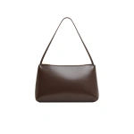 Mansur Gavriel Large Gaia in Chocolate and Warm Grey | Shoulder & Crossbody Bags