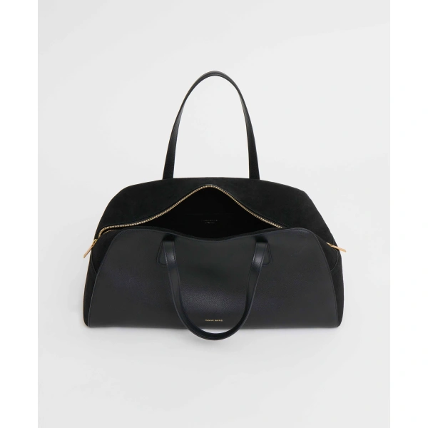 Mansur Gavriel Large Helios in Black, view 4 | Shoulder & Crossbody Bags