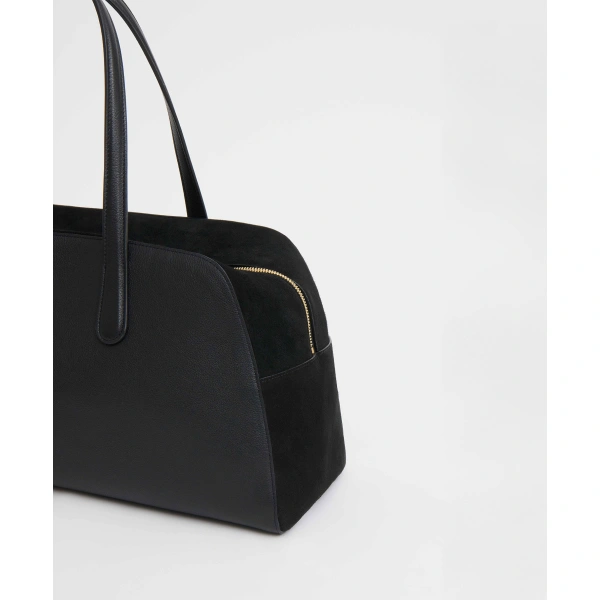 Mansur Gavriel Large Helios in Black, view 5 | Shoulder & Crossbody Bags