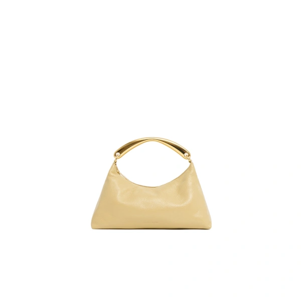 Mansur Gavriel Metal Handle Rhea in Butter Naplak | Totes & Top-Handle Bags