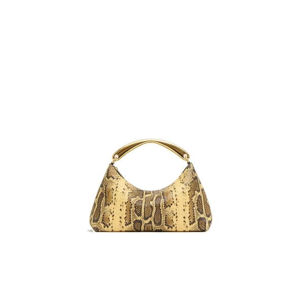 Metal Handle Rhea in Golden Roccia