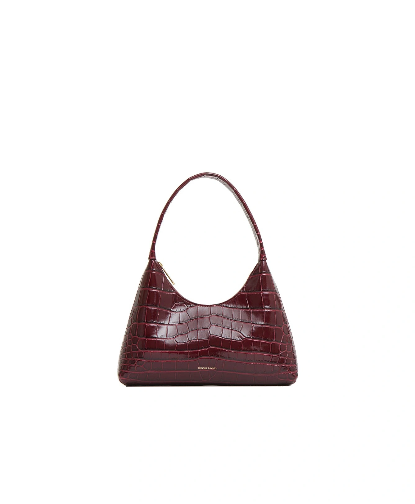 Mansur Gavriel Mini Candy Bag in Oxblood Croc Mansur Gavriel Mini Candy Bag in Oxblood Croc | Mini Bags