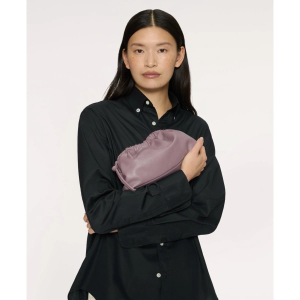 Mansur Gavriel Mini Cloud Clutch in Claret, view 5 | Clutch Bags