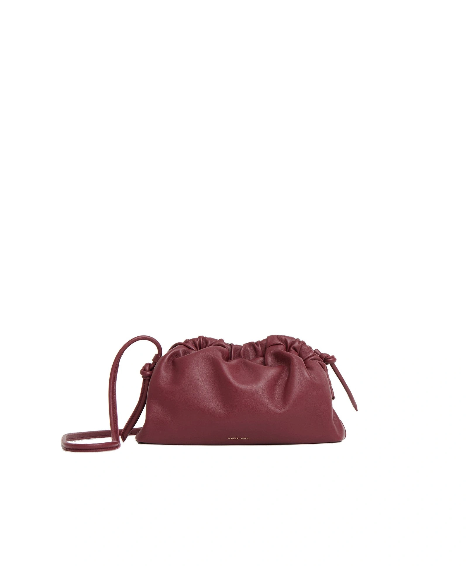 Mansur Gavriel Mini Cloud Clutch in Claret Mansur Gavriel Mini Cloud Clutch in Claret | Clutch Bags