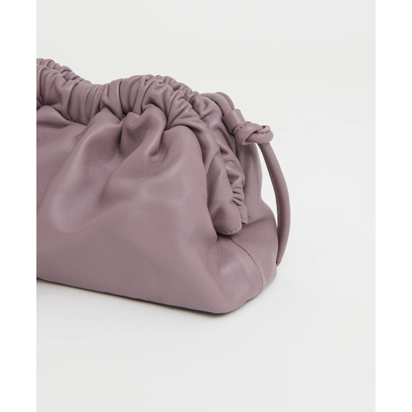 Mansur Gavriel Mini Cloud Clutch in Uva, view 5 | Clutch Bags