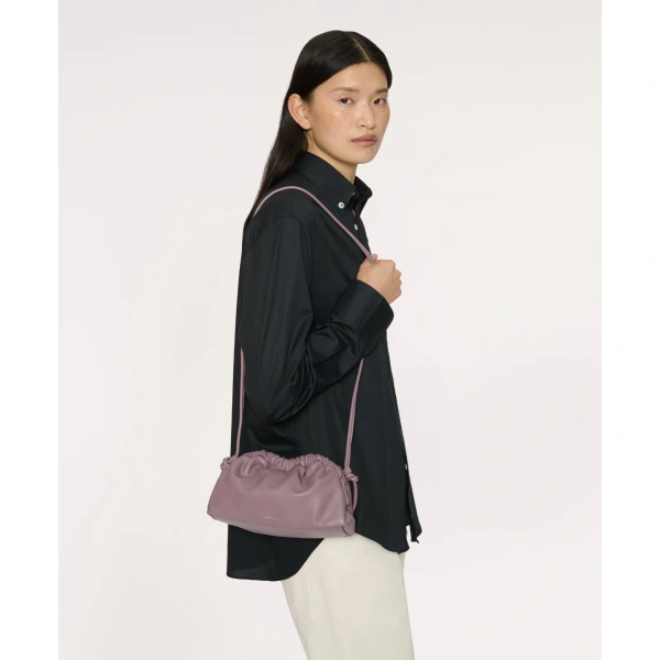 Mansur Gavriel Mini Cloud Clutch in Uva, view 6 | Clutch Bags
