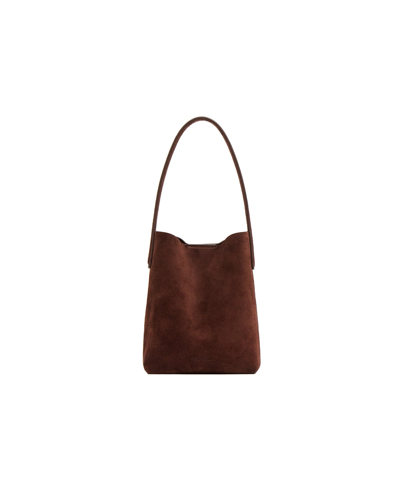 Mansur Gavriel Mini Everyday Cabas in Chocolate Suede Mansur Gavriel Mini Everyday Cabas in Chocolate Suede | Mini Bags