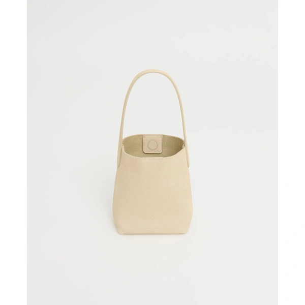 Mansur Gavriel Mini Everyday Cabas in Sabbia Nubuck, view 3 | Mini Bags