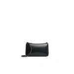 Mansur Gavriel Mini Gaia Crossbody in Black and Flamma | Crossbody Bags
