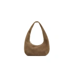 Mansur Gavriel Mini Gnocchi Bag in Anise Suede | Hobo Bags