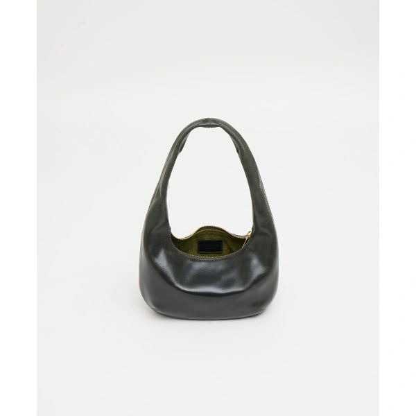 Mansur Gavriel Mini Gnocchi Bag in Seaweed Village, view 3 | Hobo Bags