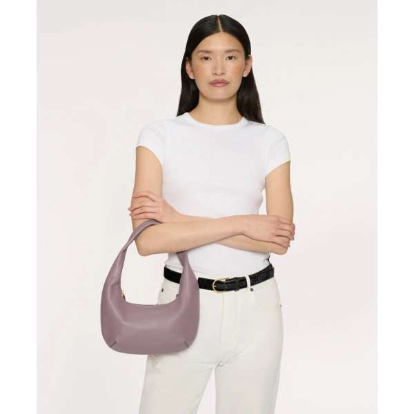 Mansur Gavriel Mini Gnocchi Bag in Uva, view 6 | Hobo Bags
