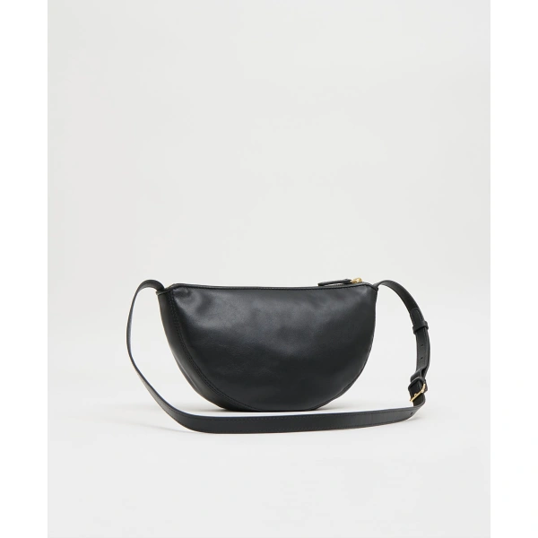 Mansur Gavriel Moon Sling in Black, view 2 | Crossbody Bags