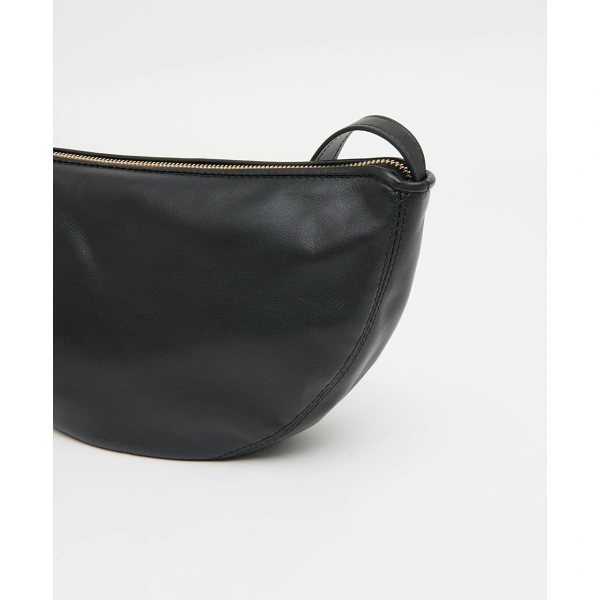 Mansur Gavriel Moon Sling in Black, view 4 | Crossbody Bags
