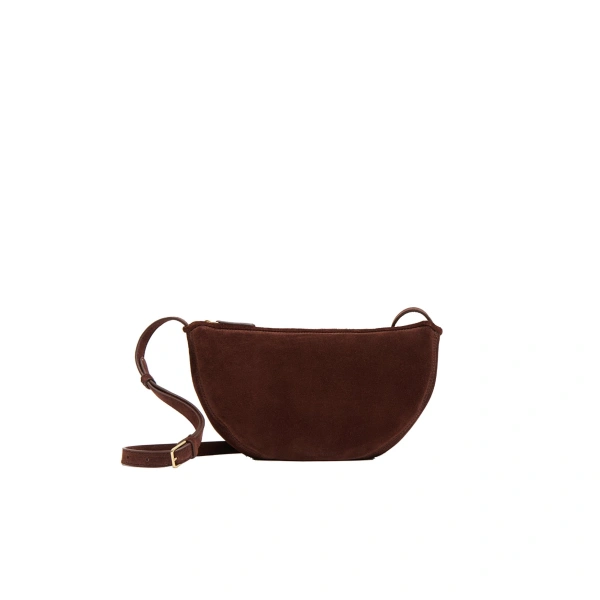 Moon Sling in Chocolate Suede