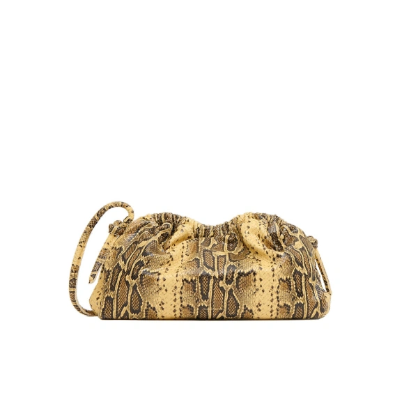 Oversized Cloud Clutch in Golden Roccia