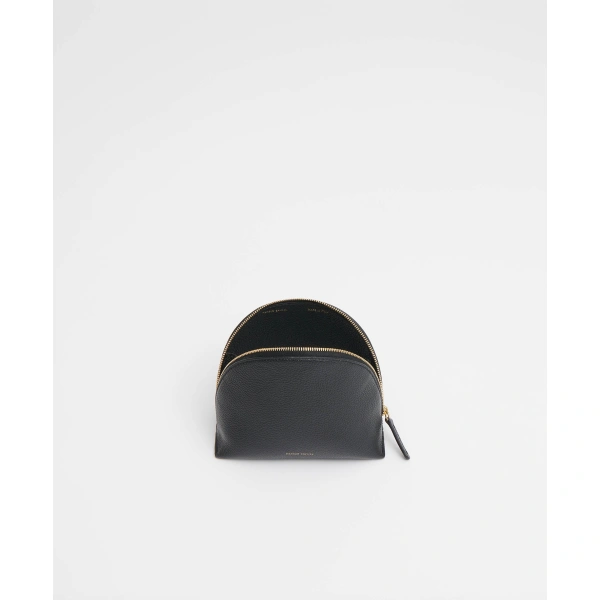 Mansur Gavriel Small Bellezza Pouch in Black, view 3 | Clutch Bags