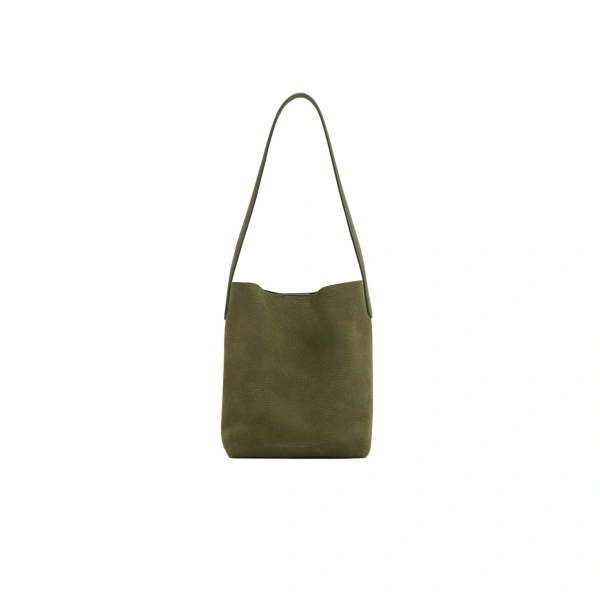 Small Everyday Cabas in Algae Nubuck