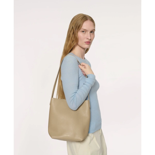 Mansur Gavriel Small Everyday Cabas in Anise, view 2 | Totes & Top-Handle Bags