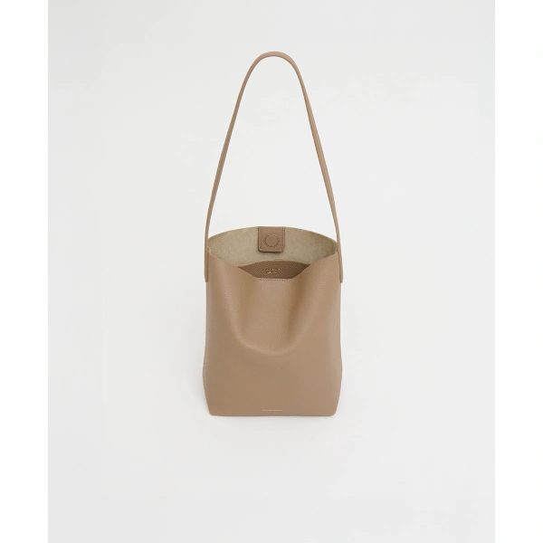 Mansur Gavriel Small Everyday Cabas in Anise, view 4 | Totes & Top-Handle Bags
