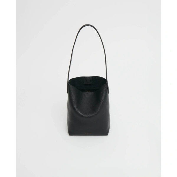Mansur Gavriel Small Everyday Cabas in Black, view 5 | Totes & Top-Handle Bags