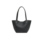 Mansur Gavriel Small Everyday Soft Tote in Black and Flamma | Totes & Top-Handle Bags