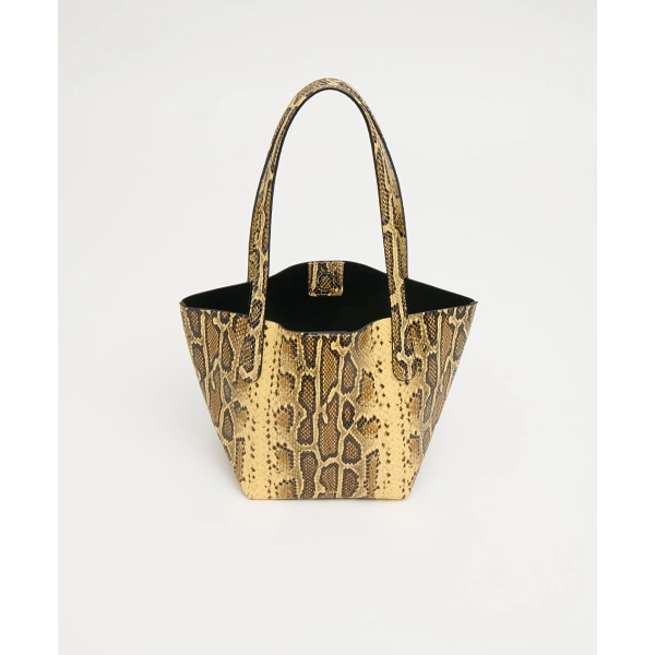 Mansur Gavriel Small Everyday Soft Tote in Golden Roccia, view 4 | Totes & Top-Handle Bags