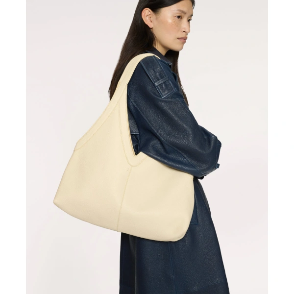 Mansur Gavriel Soft M Tote in Jasmine, view 2 | Totes & Top-Handle Bags