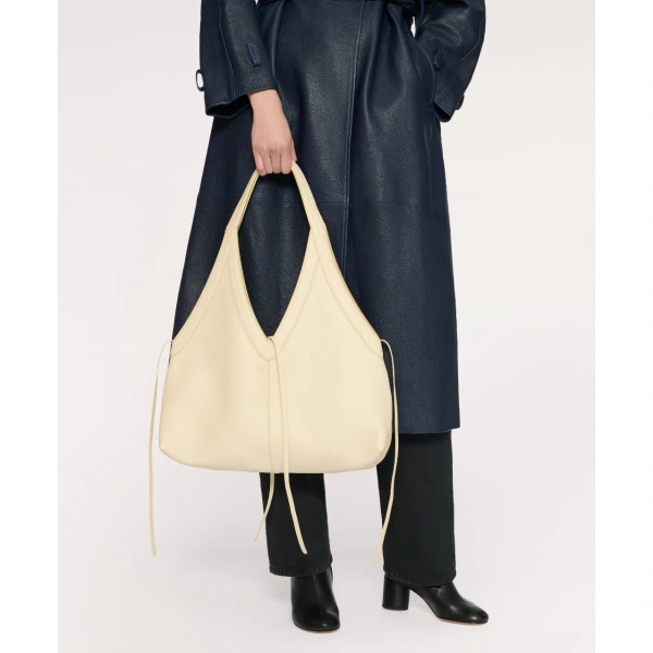Mansur Gavriel Soft M Tote in Jasmine, view 6 | Totes & Top-Handle Bags