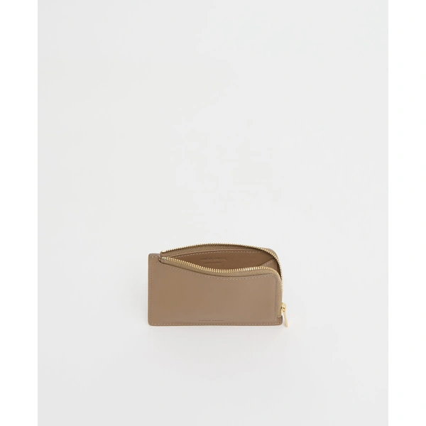 Mansur Gavriel Zip Card Holder in Anise, view 3 | Card Holders