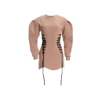 Maria Lucia Hohan Aino Mini Dress in Miele | Mini Dresses | Coveti