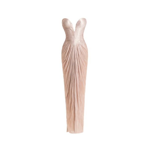 Maria Lucia Hohan Alessandra Gown in Cameo Rose | Evening Gowns | Coveti