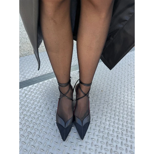 Maria Lucia Hohan Ambra Slingback Pumps in Black | Heels | Coveti