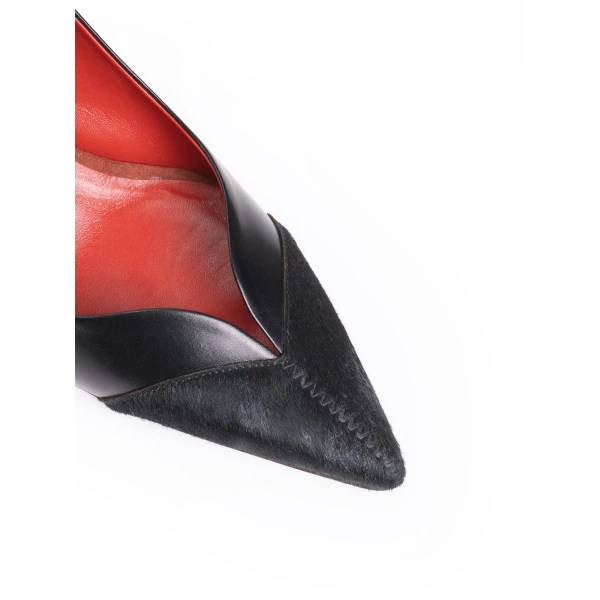 Maria Lucia Hohan Ambra Slingback Pumps in Black | Heels | Coveti