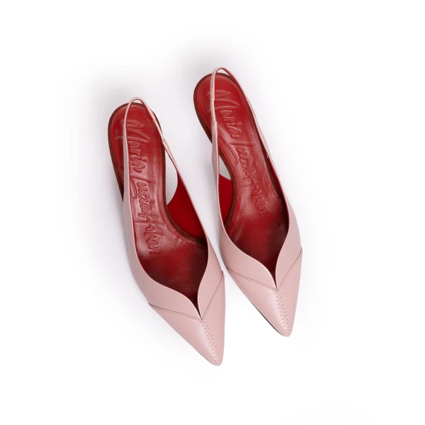Maria Lucia Hohan Ambra Slingback Pumps in Pink | Heels | Coveti