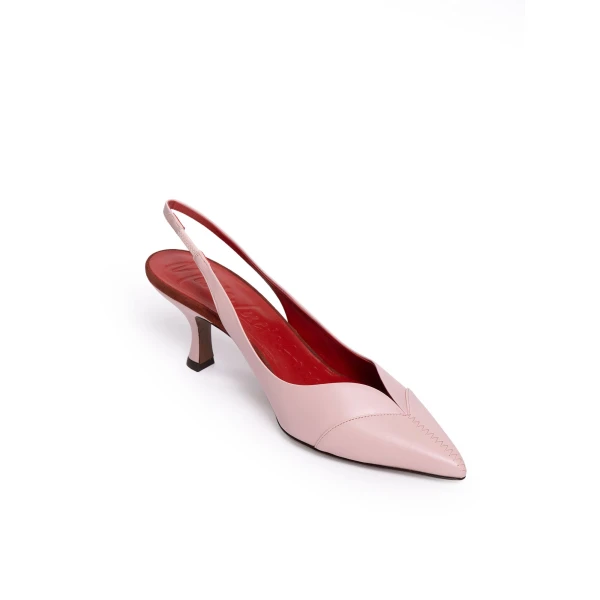 Maria Lucia Hohan Ambra Slingback Pumps in Pink | Heels | Coveti