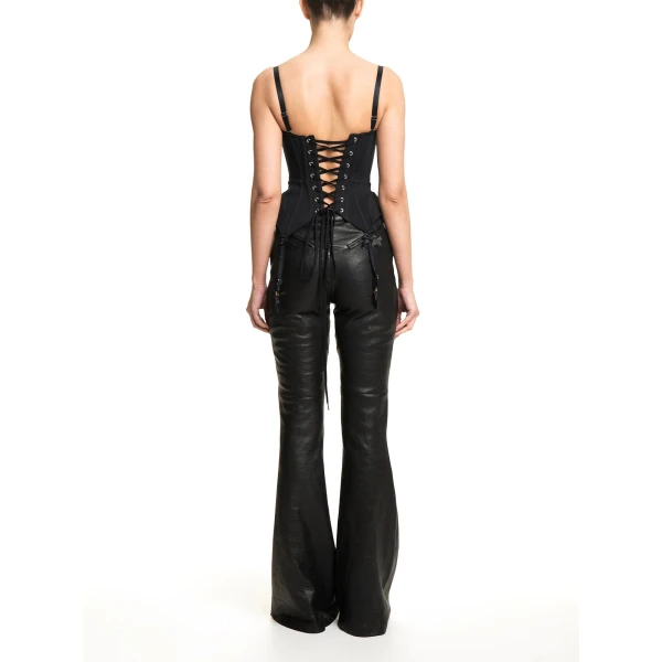 Maria Lucia Hohan Chantal Corset in Black | Sleeveless | Coveti