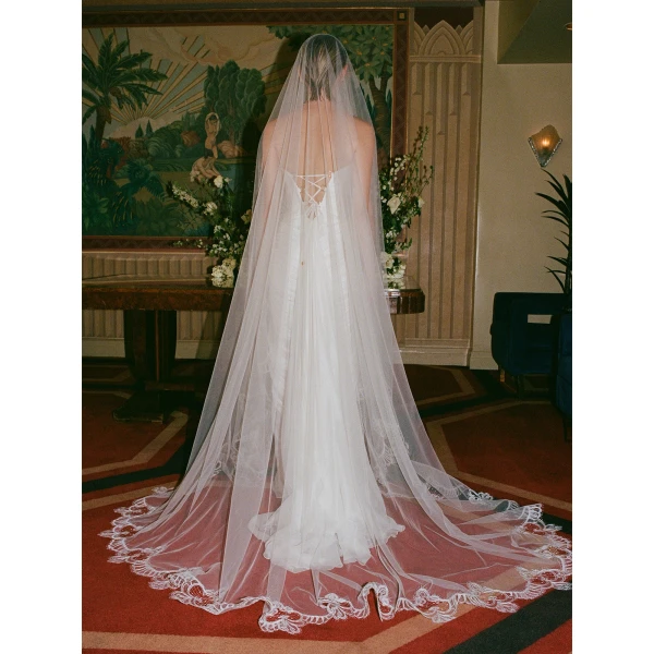 Maria Lucia Hohan Connie Bridal Veil | Hair Accessories | Coveti