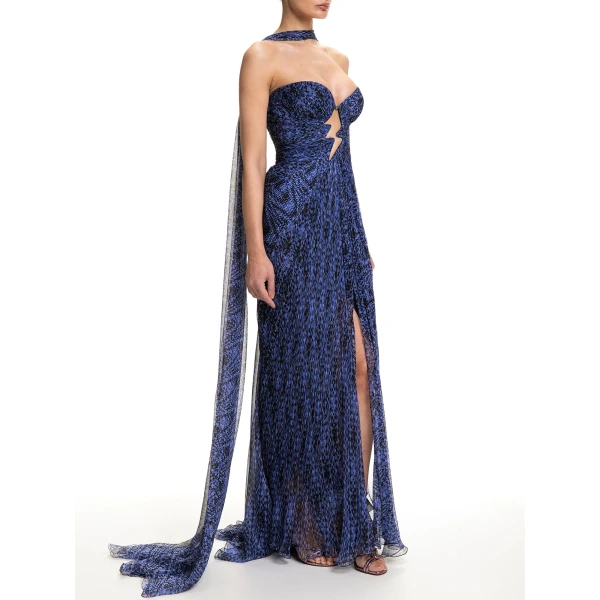 Maria Lucia Hohan Cris Shawl in Amparo Print | Scarves | Coveti