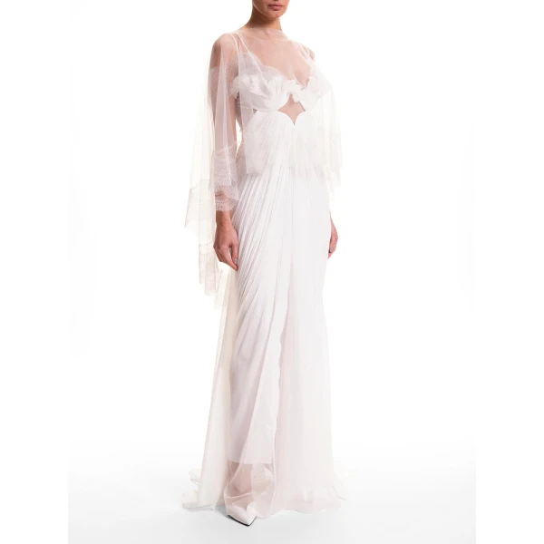 Maria Lucia Hohan Dalma Bridal Cape | Scarves | Coveti