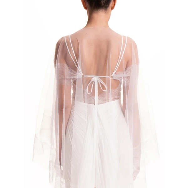 Maria Lucia Hohan Dalma Bridal Cape | Scarves | Coveti