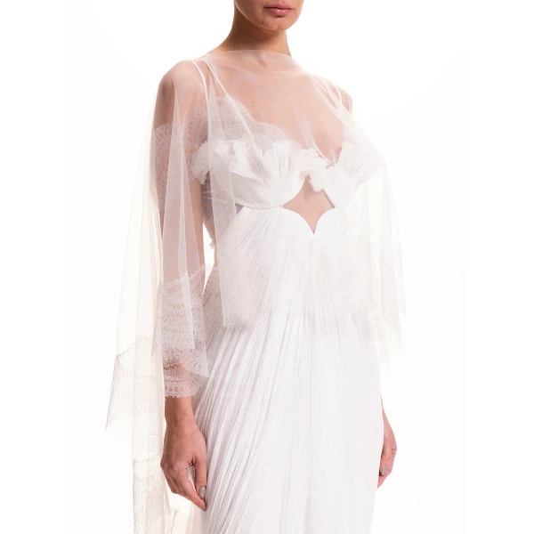 Maria Lucia Hohan Dalma Bridal Cape | Scarves | Coveti