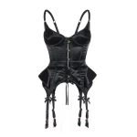 Maria Lucia Hohan Elea Corset in Black | Sleeveless | Coveti