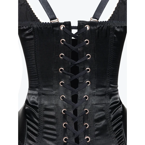 Maria Lucia Hohan Elea Corset in Black | Sleeveless | Coveti