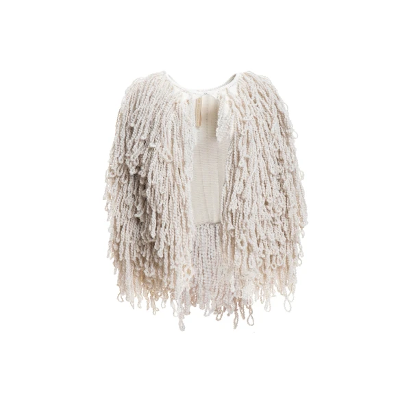 Fussili Cape in Ivory