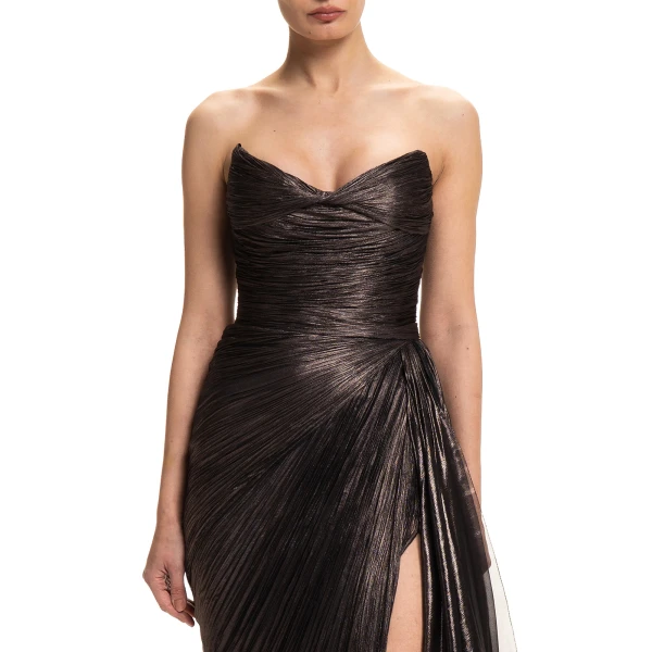 Maria Lucia Hohan Heidi Gown in Incense | Evening Gowns | Coveti
