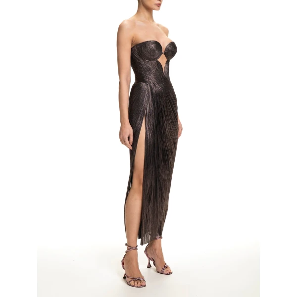 Maria Lucia Hohan Huda Gown in Incense | Evening Gowns | Coveti