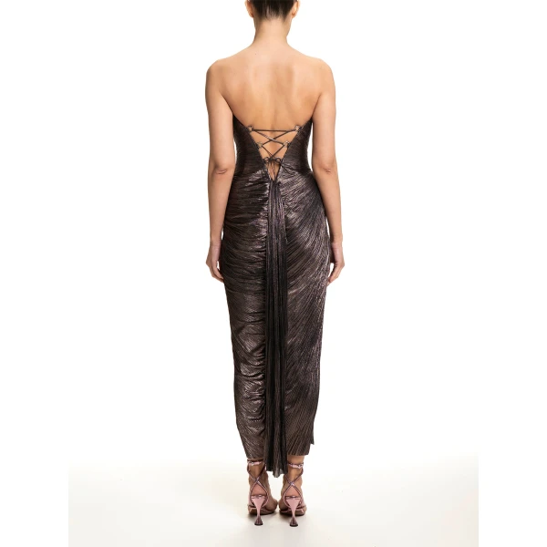 Maria Lucia Hohan Huda Gown in Incense | Evening Gowns | Coveti