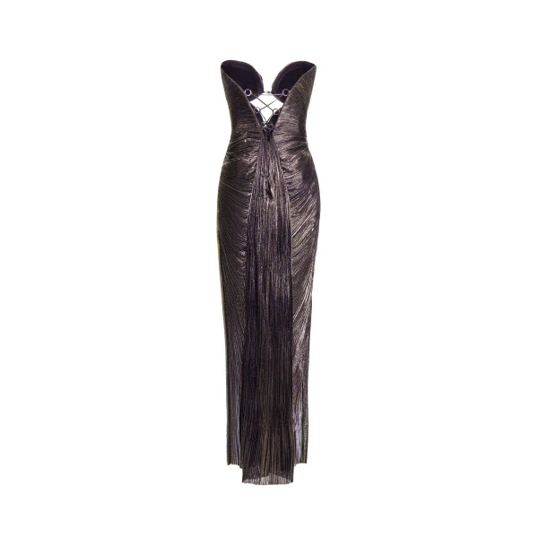Maria Lucia Hohan Huda Gown in Incense | Evening Gowns | Coveti