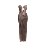 Maria Lucia Hohan Huda Gown in Woodsmoke | Evening Gowns | Coveti